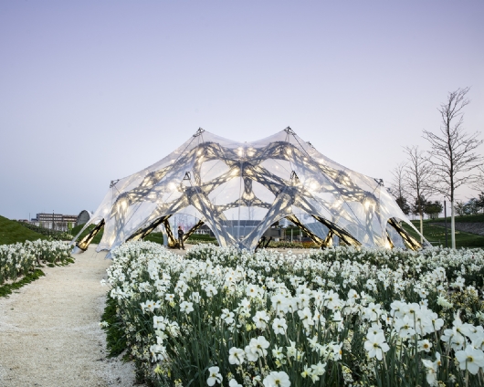 The award-winning Buga Fiber Pavilion 3