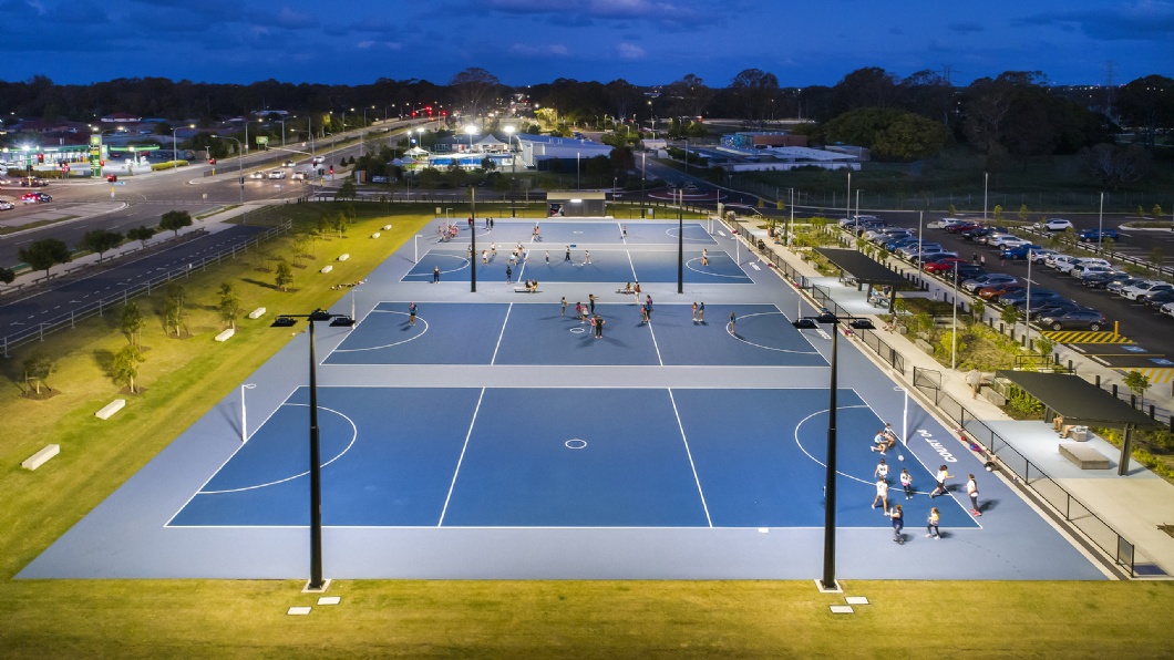 BILL BROWN RESERVE, NETBALL FACILITIES, QUEENSLAND 4