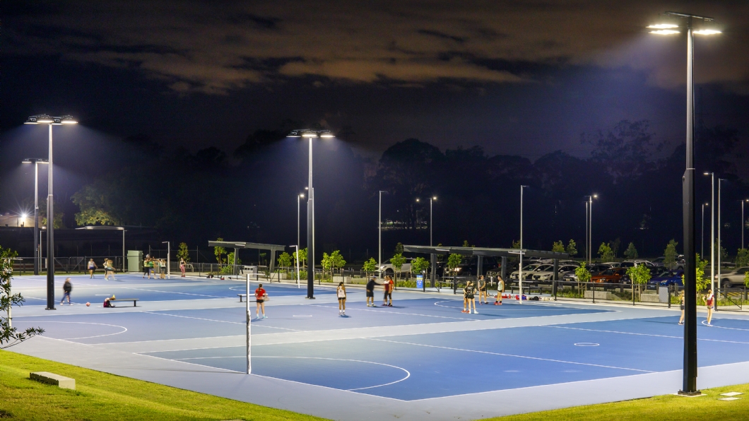 BILL BROWN RESERVE, NETBALL FACILITIES, QUEENSLAND 2