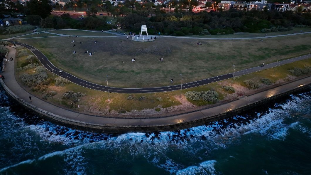 ewo Illuminates the Elwood Foreshore in Melbourne 2