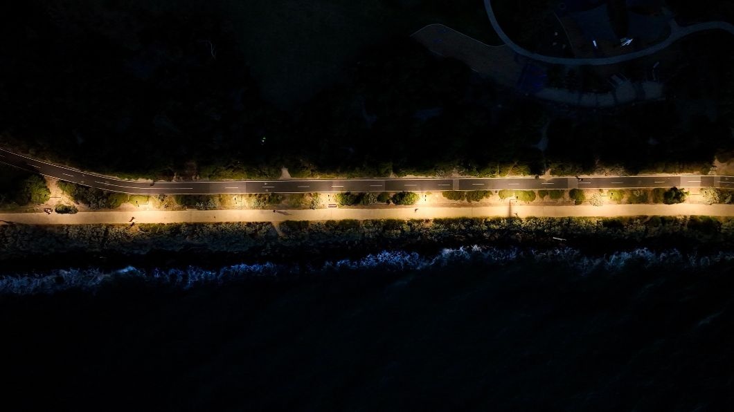ewo Illuminates the Elwood Foreshore in Melbourne 3