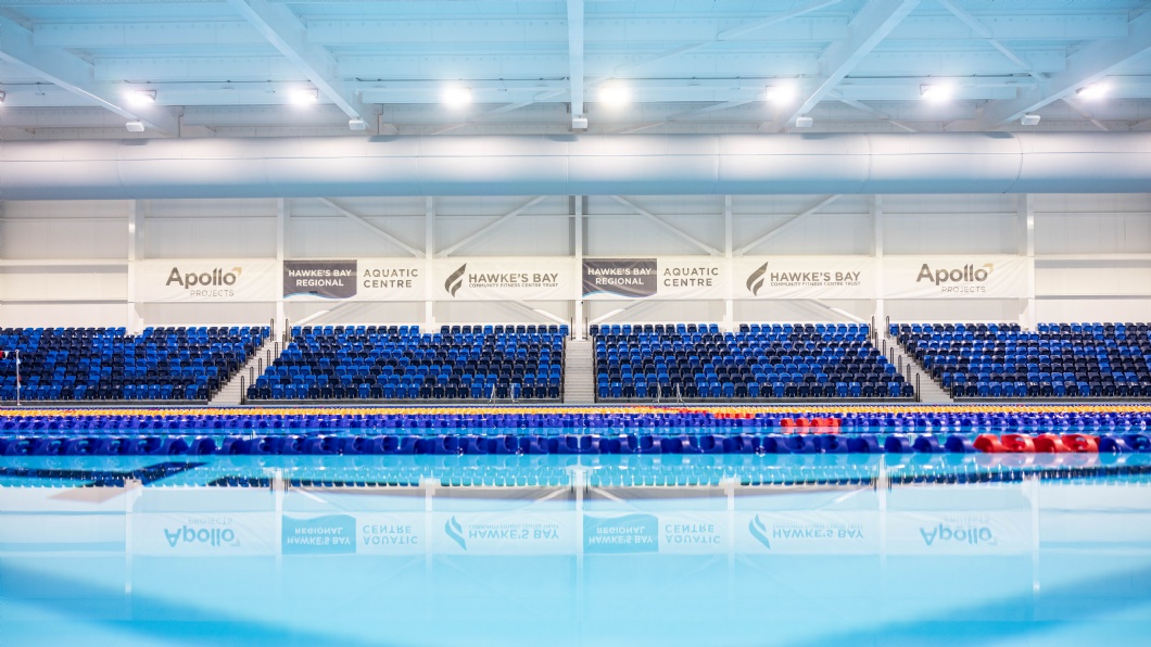 ILLUMINAZIONE PER IL CENTRO ACQUATICO SPORTIVO A HAWKE’S BAY, NUOVA ZELANDA 4