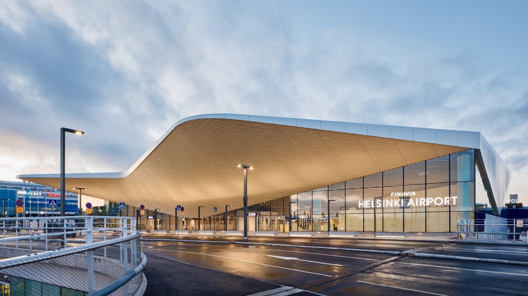 HELSINKI AIRPORT ENTRANCE, FINLAND 4