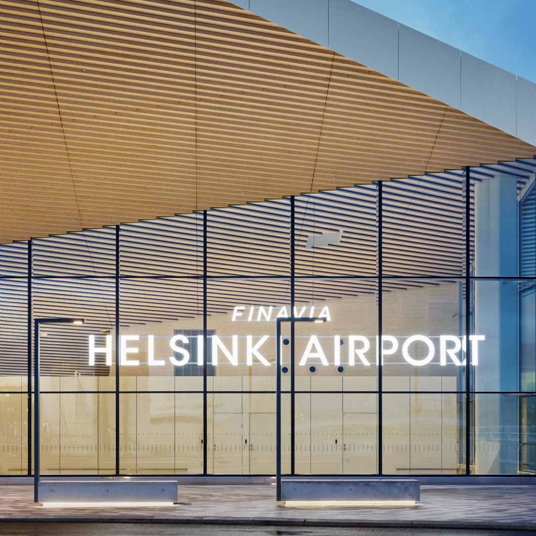 HELSINKI AIRPORT ENTRANCE, FINLAND 3