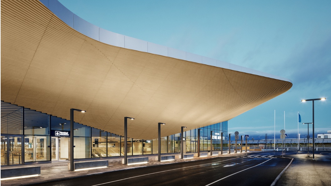 HELSINKI AIRPORT ENTRANCE, FINLAND 1