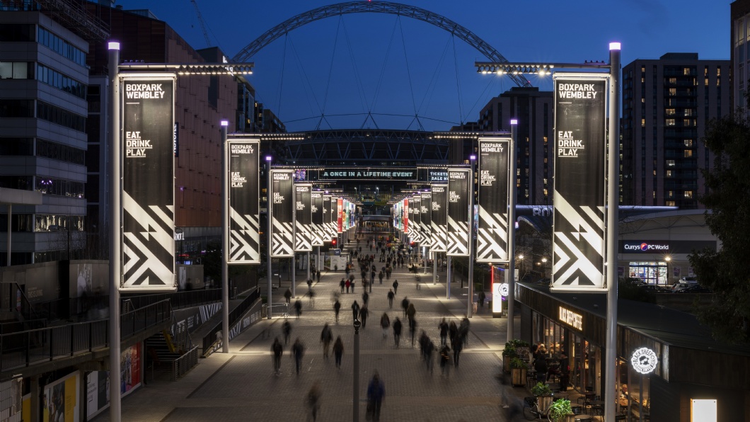 WEMBLEY — LIGHTING THE PATHWAY TO GLORY 1