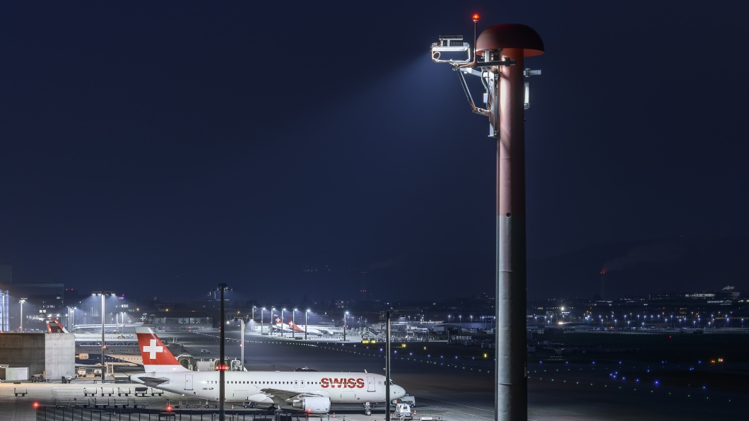 Conversione a LED con risparmio di elettricità all'aeroporto di Zurigo 1