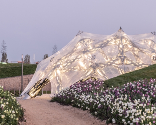 The award-winning Buga Fiber Pavilion 1